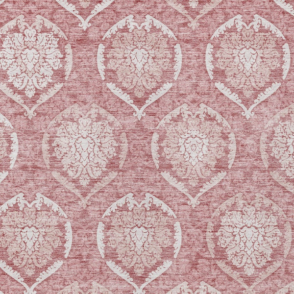 Homeroots 3' Artichoke Green Medallion Washable Area Rug For Indoor And Outdoor Spaces - Durable & Stylish 3' X 5' Polyester 587740