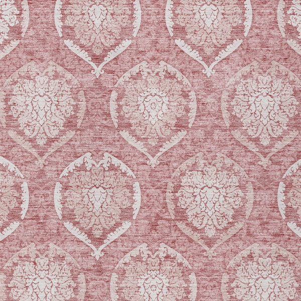 Homeroots 3' Artichoke Green Medallion Washable Area Rug For Indoor And Outdoor Spaces - Durable & Stylish 5' X 8' Polyester 587741