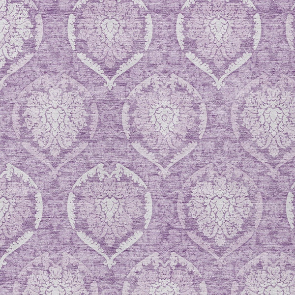 Homeroots 3' Artichoke Green Medallion Washable Area Rug For Indoor And Outdoor Spaces - Durable & Stylish 8' X 10' Polyester 587749