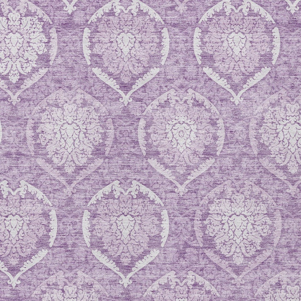 Homeroots 3' Artichoke Green Medallion Washable Area Rug For Indoor And Outdoor Spaces - Durable & Stylish 9' X 12' Polyester 587750