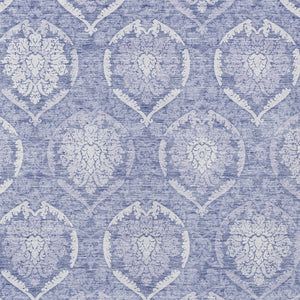 Homeroots 3' Artichoke Green Medallion Washable Area Rug For Indoor And Outdoor Spaces - Durable & Stylish 5' X 8' Polyester 587753