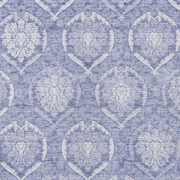 Homeroots 3' Artichoke Green Medallion Washable Area Rug For Indoor And Outdoor Spaces - Durable & Stylish 5' X 8' Polyester 587753