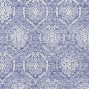 Homeroots 3' Artichoke Green Medallion Washable Area Rug For Indoor And Outdoor Spaces - Durable & Stylish 8' X 10' Polyester 587755