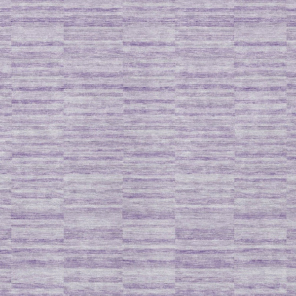 Homeroots 3' Blush Pink And Beige Striped Washable Area Rug - Stylish Indoor Outdoor Decor For Any Space 3' X 5' Polyester 587950