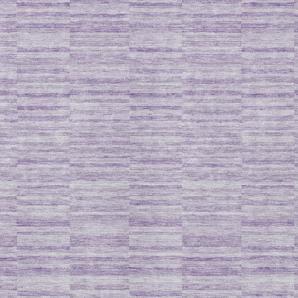 Homeroots 3' Blush Pink And Beige Striped Washable Area Rug - Stylish Indoor Outdoor Decor For Any Space 10' X 14' Polyester 587955