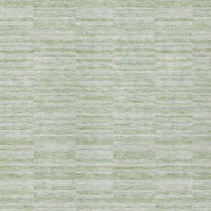 Homeroots 3' Blush Pink And Beige Striped Washable Area Rug - Stylish Indoor Outdoor Decor For Any Space 5' X 8' Polyester 587957