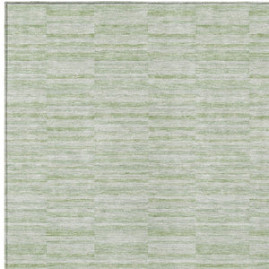 Homeroots 3' Blush Pink And Beige Striped Washable Area Rug - Stylish Indoor Outdoor Decor For Any Space 8' X 10' Polyester 587959