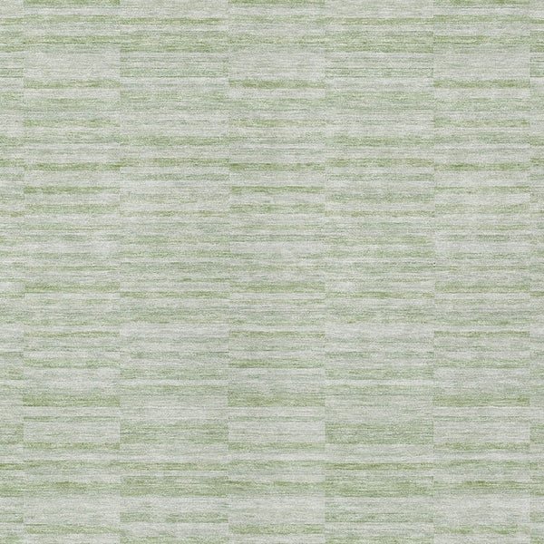 Homeroots 3' Blush Pink And Beige Striped Washable Area Rug - Stylish Indoor Outdoor Decor For Any Space 9' X 12' Polyester 587960