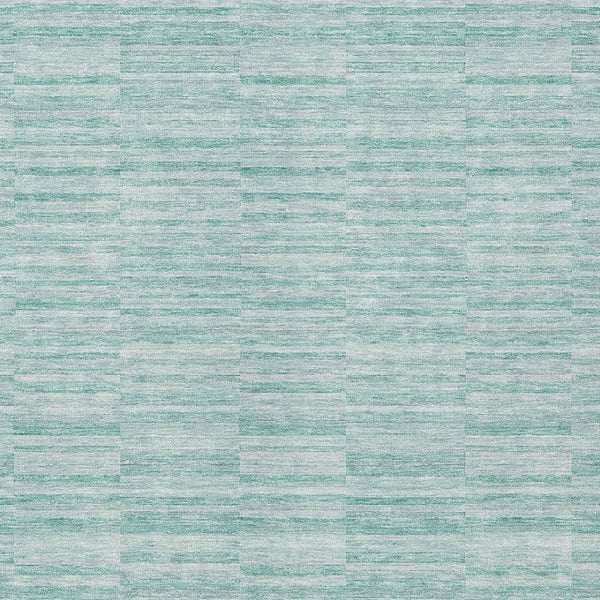 Homeroots 3' Blush Pink And Beige Striped Washable Area Rug - Stylish Indoor Outdoor Decor For Any Space 10' X 14' Polyester 587985