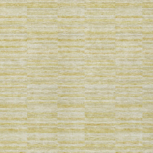 Homeroots 3' Blush Pink And Beige Striped Washable Area Rug - Stylish Indoor Outdoor Decor For Any Space 10' X 14' Polyester 587991