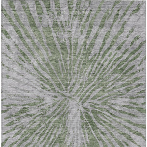 Homeroots 3' Modern Black Charcoal And Ivory Abstract Washable Indoor Outdoor Area Rug For Stylish Spaces 8' X 10' Polyester 588019