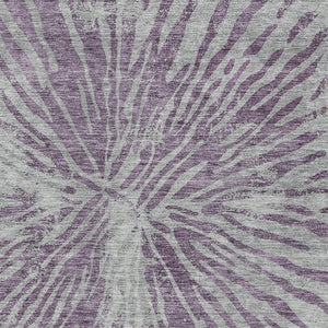 Homeroots 3' Modern Black Charcoal And Ivory Abstract Washable Indoor Outdoor Area Rug For Stylish Spaces 3' X 5' Polyester 588022