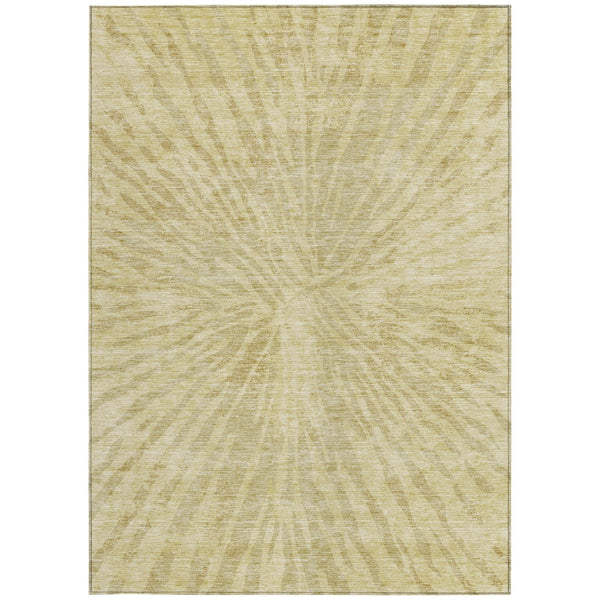 Homeroots 3' Modern Black Charcoal And Ivory Abstract Washable Indoor Outdoor Area Rug For Stylish Spaces 5' X 8' Polyester 588035