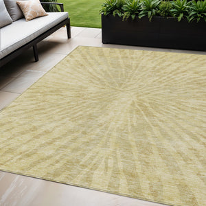 Homeroots 3' Modern Black Charcoal And Ivory Abstract Washable Indoor Outdoor Area Rug For Stylish Spaces 5' X 8' Polyester 588035