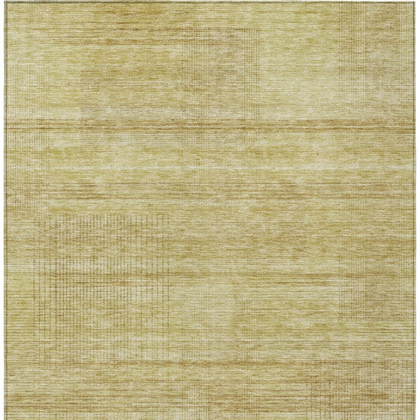 Homeroots 3' Washable Indoor Outdoor Area Rug - Stylish Striped Design For High Traffic Spaces & Versatile Use 3' X 5' Polyester 588082