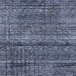 Homeroots 3' Washable Indoor Outdoor Area Rug - Stylish Striped Design For High Traffic Spaces & Versatile Use 3' X 5' Polyester 588100