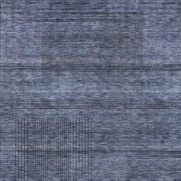 Homeroots 3' Washable Indoor Outdoor Area Rug - Stylish Striped Design For High Traffic Spaces & Versatile Use 3' X 5' Polyester 588100