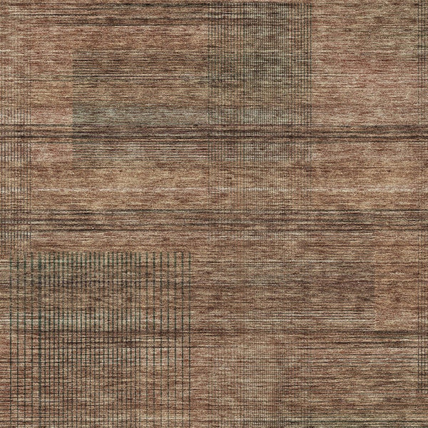 Homeroots 3' Washable Indoor Outdoor Area Rug - Stylish Striped Design For High Traffic Spaces & Versatile Use 3' X 5' Polyester 588112