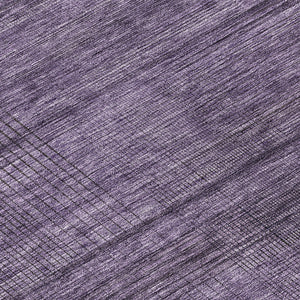 Homeroots 3' Washable Indoor Outdoor Area Rug - Stylish Striped Design For High Traffic Spaces & Versatile Use 8' Round Polyester 588120