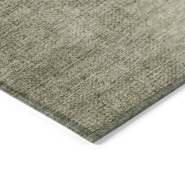 Homeroots 3' Abstract Washable Indoor Outdoor Area Rug In Brown Beige And Taupe - Stylish, Durable, Versatile Decor 8' X 10' Polyester 588211