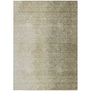 Homeroots 3' Abstract Washable Indoor Outdoor Area Rug In Brown Beige And Taupe - Stylish, Durable, Versatile Decor 10' X 14' Polyester 588213
