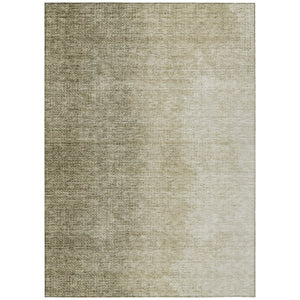 HomeRoots 5' Abstract Washable Area Rug in Brown, Beige & Taupe - Durable Indoor/Outdoor Design for Easy Care 10' X 14' 588213
