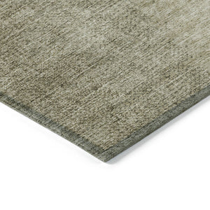 Homeroots 3' Abstract Washable Indoor Outdoor Area Rug In Brown Beige And Taupe - Stylish, Durable, Versatile Decor 10' X 14' Polyester 588213