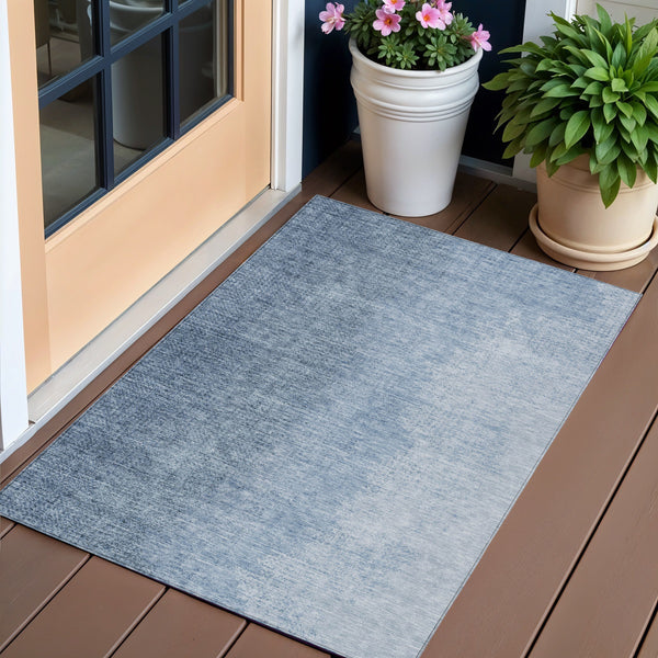 Homeroots 3' Abstract Washable Indoor Outdoor Area Rug In Brown Beige And Taupe - Stylish, Durable, Versatile Decor 3' X 5' Polyester 588214