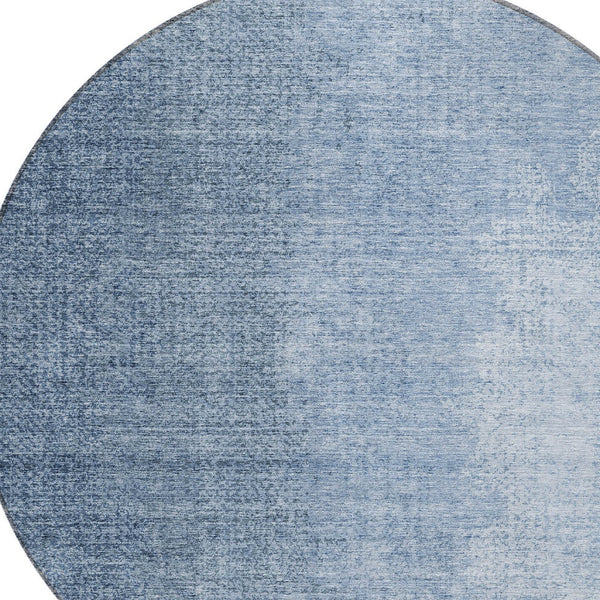 Homeroots 3' Abstract Washable Indoor Outdoor Area Rug In Brown Beige And Taupe - Stylish, Durable, Versatile Decor 8' Round Polyester 588216