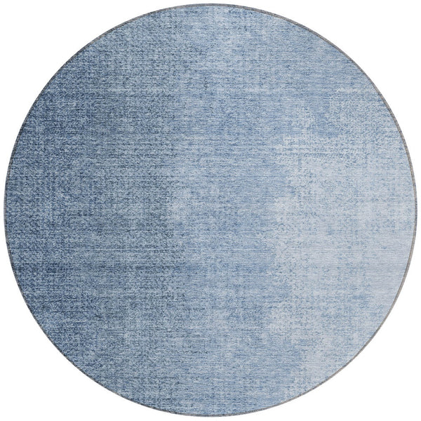 Homeroots 3' Abstract Washable Indoor Outdoor Area Rug In Brown Beige And Taupe - Stylish, Durable, Versatile Decor 8' Round Polyester 588216