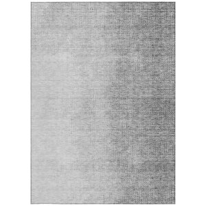 Homeroots 3' Abstract Washable Indoor Outdoor Area Rug In Brown Beige And Taupe - Stylish, Durable, Versatile Decor 5' X 8' Polyester 588227