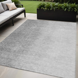 Homeroots 3' Abstract Washable Indoor Outdoor Area Rug In Brown Beige And Taupe - Stylish, Durable, Versatile Decor 5' X 8' Polyester 588227