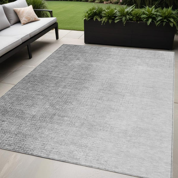 Homeroots 3' Abstract Washable Indoor Outdoor Area Rug In Brown Beige And Taupe - Stylish, Durable, Versatile Decor 5' X 8' Polyester 588227