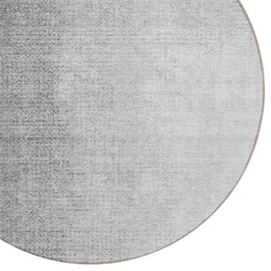 Homeroots 3' Abstract Washable Indoor Outdoor Area Rug In Brown Beige And Taupe - Stylish, Durable, Versatile Decor 8' Round Polyester 588228