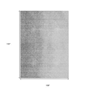 Homeroots 3' Abstract Washable Indoor Outdoor Area Rug In Brown Beige And Taupe - Stylish, Durable, Versatile Decor 9' X 12' Polyester 588230