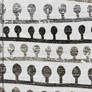 Homeroots 3' Black Green And Gold Striped Washable Area Rug - Stylish Indoor/Outdoor Design For Modern Spaces 10' X 14' Polyester 588249