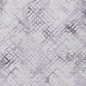 Homeroots 3' Stylish Navy Blue And Sky Blue Geometric Washable Area Rug For Indoor And Outdoor Spaces 3' X 5' Polyester 588274