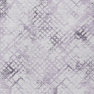 Homeroots 3' Stylish Navy Blue And Sky Blue Geometric Washable Area Rug For Indoor And Outdoor Spaces 9' X 12' Polyester 588278