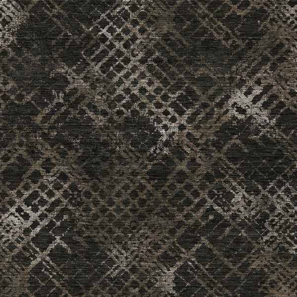 Homeroots 3' Stylish Beige Tan And Ivory Geometric Washable Area Rug For Indoor And Outdoor Spaces 9' X 12' Polyester 588308