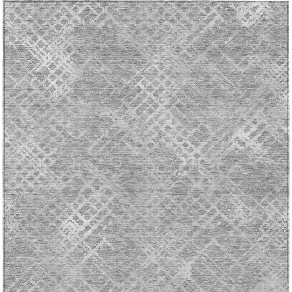 Homeroots 3' Stylish Beige Tan And Ivory Geometric Washable Area Rug For Indoor And Outdoor Spaces 9' X 12' Polyester 588314