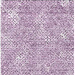 Homeroots 3' Stylish Beige Tan And Ivory Geometric Washable Area Rug For Indoor And Outdoor Spaces 8' X 10' Polyester 588319