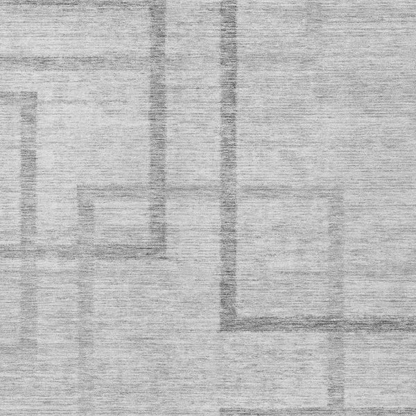 Homeroots 3' Artichoke Green Geometric Washable Area Rug - Stylish Indoor/Outdoor Accent For Any Space 3' X 5' Polyester 588408