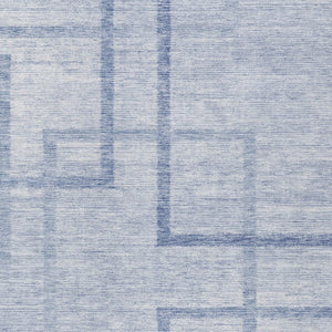 Homeroots 3' Artichoke Green Geometric Washable Area Rug - Stylish Indoor/Outdoor Accent For Any Space 3' X 5' Polyester 588414