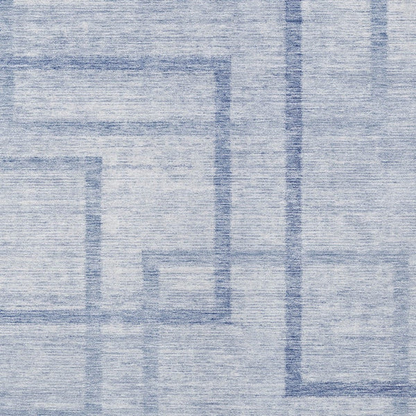 Homeroots 3' Artichoke Green Geometric Washable Area Rug - Stylish Indoor/Outdoor Accent For Any Space 5' X 8' Polyester 588415