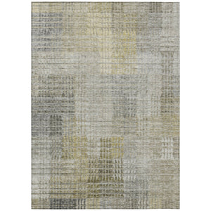 HomeRoots 9' Abstract Washable Area Rug in Taupe, Beige & Brown - Stylish, Durable, Perfect for Indoor & Outdoor Spaces 9' X 12' 588442