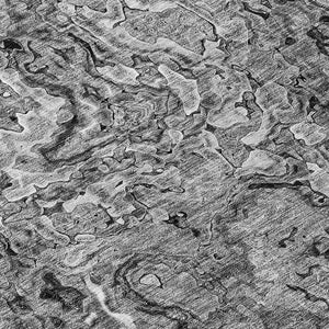 Homeroots 3' Beige Tan And Taupe Abstract Washable Area Rug For Indoor And Outdoor Spaces, Durable Design 8' Round Polyester 588470