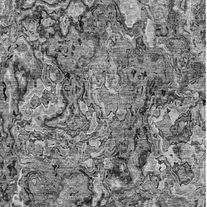 Homeroots 3' Beige Tan And Taupe Abstract Washable Area Rug For Indoor And Outdoor Spaces, Durable Design 9' X 12' Polyester 588472