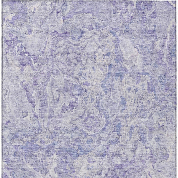 Homeroots 3' Beige Tan And Taupe Abstract Washable Area Rug For Indoor And Outdoor Spaces, Durable Design 5' X 8' Polyester 588475