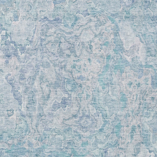 Homeroots 3' Beige Tan And Taupe Abstract Washable Area Rug For Indoor And Outdoor Spaces, Durable Design 5' X 8' Polyester 588481