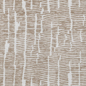 Homeroots 3' Artichoke Green And Ivory Abstract Washable Rug For Indoor And Outdoor Spaces, Stain-resistant Design 3' X 5' Polyester 588498